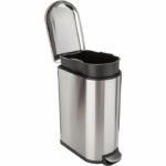 KITCHEN MOVE Narrow kitchen trash can - Steel - 40L FULLER - Image 2