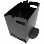 Vertical sorting kitchen bin - PICEA - KITCHEN MOVE - 70 liters - Double compartment - Grey - Image 3