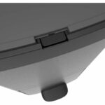Vertical sorting kitchen bin - PICEA - KITCHEN MOVE - 70 liters - Double compartment - Grey - Image 4