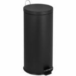 KITCHEN MOVE Pedal Kitchen Waste Bin URBAN 30L - Steel Black