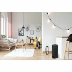 KITCHEN MOVE Pedal Kitchen Waste Bin URBAN 30L - Steel Black - Image 3