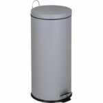 KITCHEN MOVE Pedal Kitchen Waste Bin URBAN 30L - Steel Gray