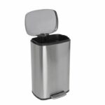 KITCHEN MOVE Pedal kitchen bin - Brushed stainless steel - 50L - ADMIRAL - Image 5