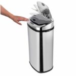 Automatic kitchen bin - LARGO - KITCHEN MOVE - 42 L - Stainless steel with strapping – Bild 2