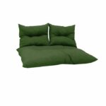 PRIVATE GARDEN - KIT PALETTE CLASSIC AVOCAT MATTRESS + 2 BACKREST CUSHIONS