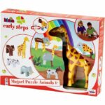 Magnetic Animals - KLEIN - 0065 - 4 Large Funny Animals Puzzle, Open Box - 16 Pieces - From 12 Months - Image 4