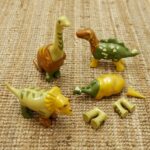 Magnetic toy - KLEIN - 4 large Funny Puzzle dinosaurs, 1+ - Stimulates creativity and manual dexterity! - Image 2