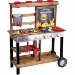 Beach picnic wooden summer kitchen with 23 accessories - Klein - 2368