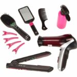 KLEIN - Mega hairstyle set Braun Satin Hair 7