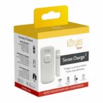 Konyks Senso Charge 2 - Battery-powered Wi-Fi opening detector for doors and windows, 1 year battery life, Smartphone notifications