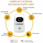 Surveillance camera - KONYKS - CAMINI CARE 2 - Indoor - Wifi with siren and video call button - Image 3