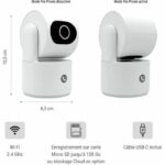 Surveillance camera - KONYKS - CAMINI CARE 2 - Indoor - Wifi with siren and video call button - Image 6