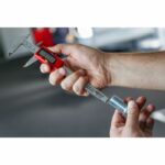 Digital slide caliber, 0-150 mm - KS Tools 300.0532 - Sliding foot – Bild 4