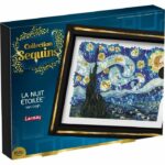 Creative leisure kit - LANSAY - Sequins collection - The starry night - Van Gogh - From 14 years old