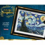 Creative leisure kit - LANSAY - Sequins collection - The starry night - Van Gogh - From 14 years old - Image 4