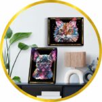 Creative leisure kit - LANSAY - Sequins collection - Pop art dog - From 14 years old - Image 5