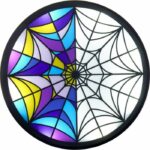 STAINED GLASS LAMP - WEDNESDAY – Bild 2