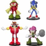 SONIC - 4 ARTICULATED FIGURINES - 7.5 CM (ASST)