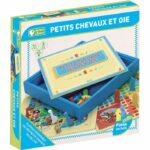 THE PLAYING TREE - 66310 - LITTLE HORSES AND GOOSE GAMES - WOODEN BOX - Image 2