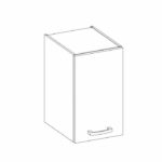 High cabinet 1 hinged door - Sonoma chene decor - L 40 x D 31.6 x 72 cm - lassen - Image 2