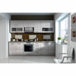 High glass cabinet 2 tilting doors - L 80 x D 31.6 x H 72 - Sonoma - lassen decor - Image 3