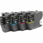 4 Ink cartridges LC421XLVAL - BROTHER - Black, Cyan, Magenta and Yellow 500 pages - For DCP-J1050DW, MFC-J1010DW and DCP-J1140DW – Bild 2