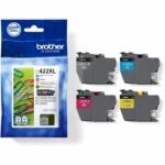 Pack of 4 cartridges LC422XLVAL - BROTHER - For Business Smart MFC-J5340DW, MFC-J5345DW, MFC-J5740DW, MFC-J6540DW and MFC-J6940DW