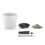 LECHUZA Jardiniere Classico Color 43 ALL-IN-ONE White 13230 - Image 2