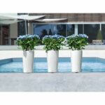 Jardiniere - Cilindro color 32 - Complete kit - White - 13 L -LECHUZA - Image 2