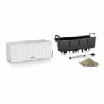 Jardiniere - Balconera cottage 50 - Complete kit - White - 8 L - LECHUZA - Image 3