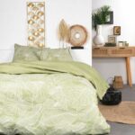 Bed set - TODAY SUNSHINE - 240x260 cm - 2 people - Floral print cotton