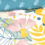 Bed set - TODAY SUNSHINE - 240x220 cm - 2 people - Floral print cotton - Image 3