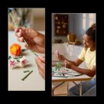LEGO Botany 10342 Pretty Pink Flower Bouquet - Building Set for Adults - Image 4