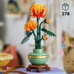LEGO Icons 10368 Chrysanthemum Flower Arrangement - Buildable Flower Decorating Set for Adults - Image 2