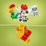LEGO 10412 DUPLO My First Animal Train, Wheeled Toy for Children, Creative Animals to Build - Image 3