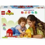 LEGO 10414 DUPLO My First My Daily Rituals - Mealtime and Bedtime, Social Toy, 4 Animal Figures - Image 6