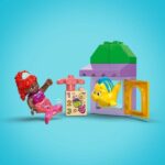 LEGO DUPLO | Disney 10420 Ariel and Flounder's Cafe Stand - The Little Mermaid Set - Image 3