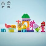 LEGO DUPLO | Disney 10420 Ariel and Flounder's Cafe Stand - The Little Mermaid Set - Image 4