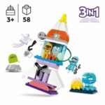 LEGO 10422 DUPLO Space Shuttle Adventure 3-in-1, Rocket Building Toy, Educational Play - Image 2