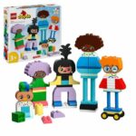 LEGO 10423 DUPLO My Town Characters to Build with Different Emotions, Toy with 71 Bricks with 5 Characters