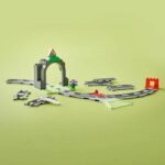 LEGO DUPLO My Town 10425 Expansion Set: Train Tracks and Tunnel - Kids Toy - Image 4