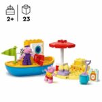 LEGO DUPLO 10432 Peppa Pig's Boat Trip - Toddler Bath Playset - Image 2