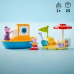 LEGO DUPLO 10432 Peppa Pig's Boat Trip - Toddler Bath Playset - Image 4