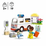 LEGO DUPLO 10447 Ambulance and Driver - Interactive Toy for Kids Aged 2 and Up - Image 2