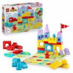 LEGO DUPLO 10450 Hopsy's Castle Playset - Building Toy for 3 Year Olds with Animals