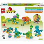 LEGO DUPLO My Town 10451 Dinosaurs on Wheels 3-in-1 - Early learning game for 3 year olds - Image 4