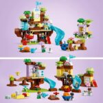 LEGO DUPLO 10993 The hut in the 3-in-1 tree, children's educational toy of 3 years, with bricks - Image 2