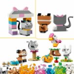 LEGO 11034 Classic Creative Pets, Animal Toy, Dog, Cat, Rabbit, Hamster and Bird Model - Image 3