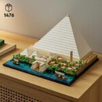 LEGO 21058 Architecture The Great Pyramid of Giza, Creative Hobby Model to Build, World Monument and Decoration - Image 2