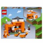 LEGO 21178 Minecraft The Fox's Refuge, Building Toy House, Children from 8 years old, Set with Zombie Minifigures, Animals - Image 6